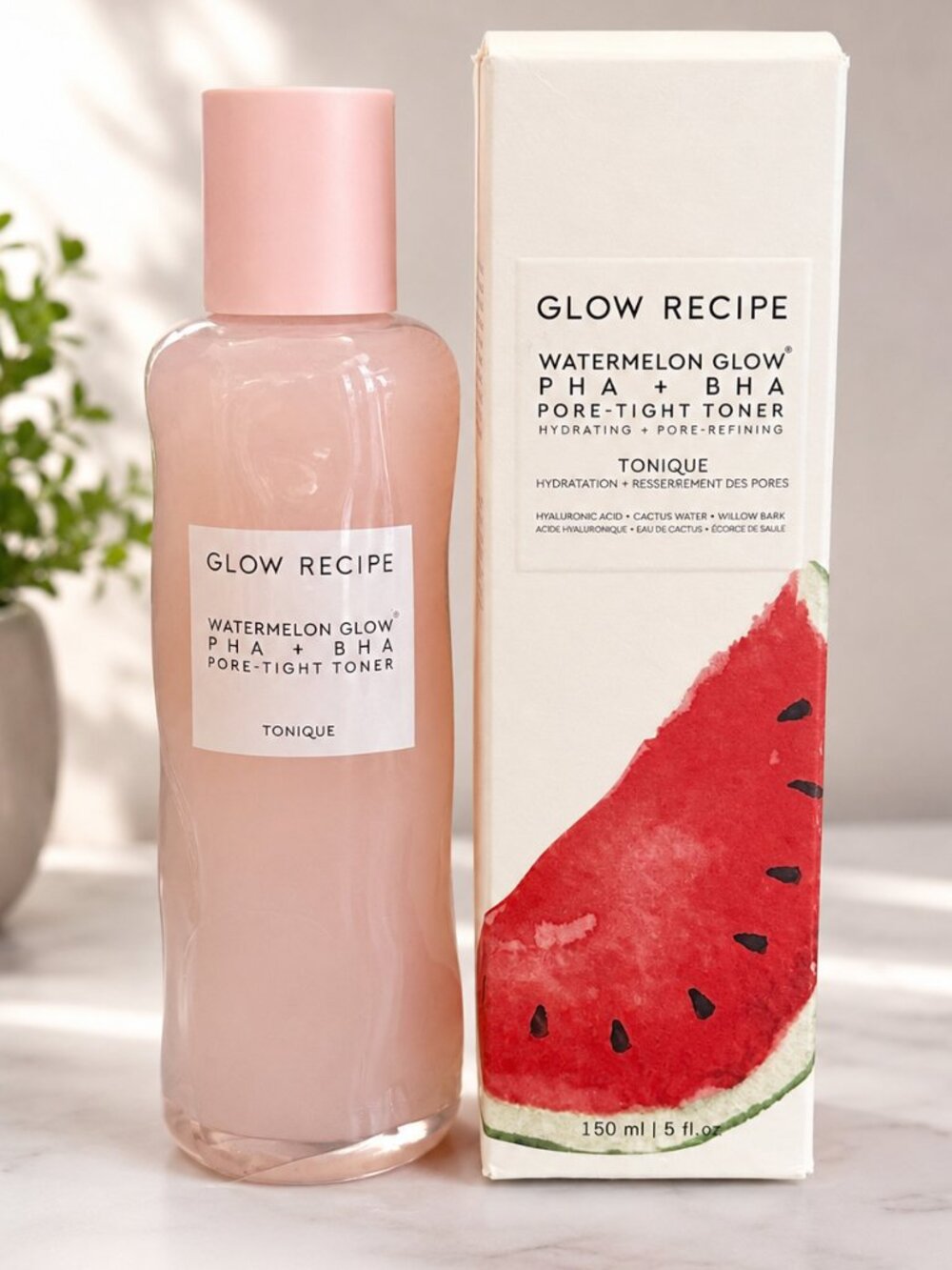 Glow Recipe Watermelon Glow PHA + BHA Pore-Tight Toner 150ml NIB